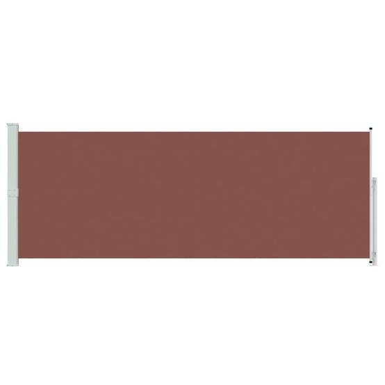 Store banne | Auvent latéral rétractable de patio 180x500 cm Marron Maison Chic - Image 4