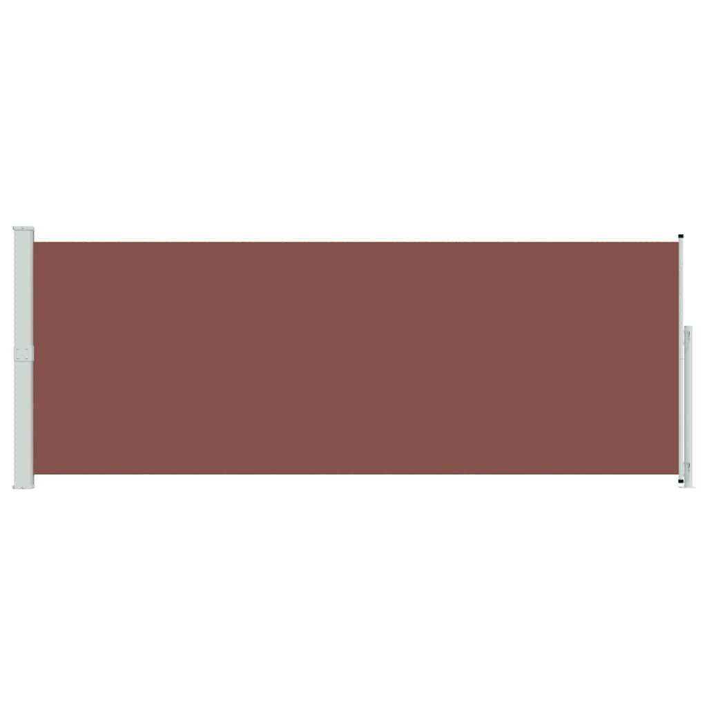 Store banne | Auvent latéral rétractable de patio 180x500 cm Marron Maison Chic - Image 4