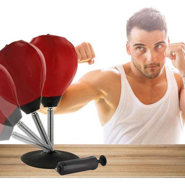 Mister Gadget - Punching ball de table avec ventouse Mister Gadget - Image 2