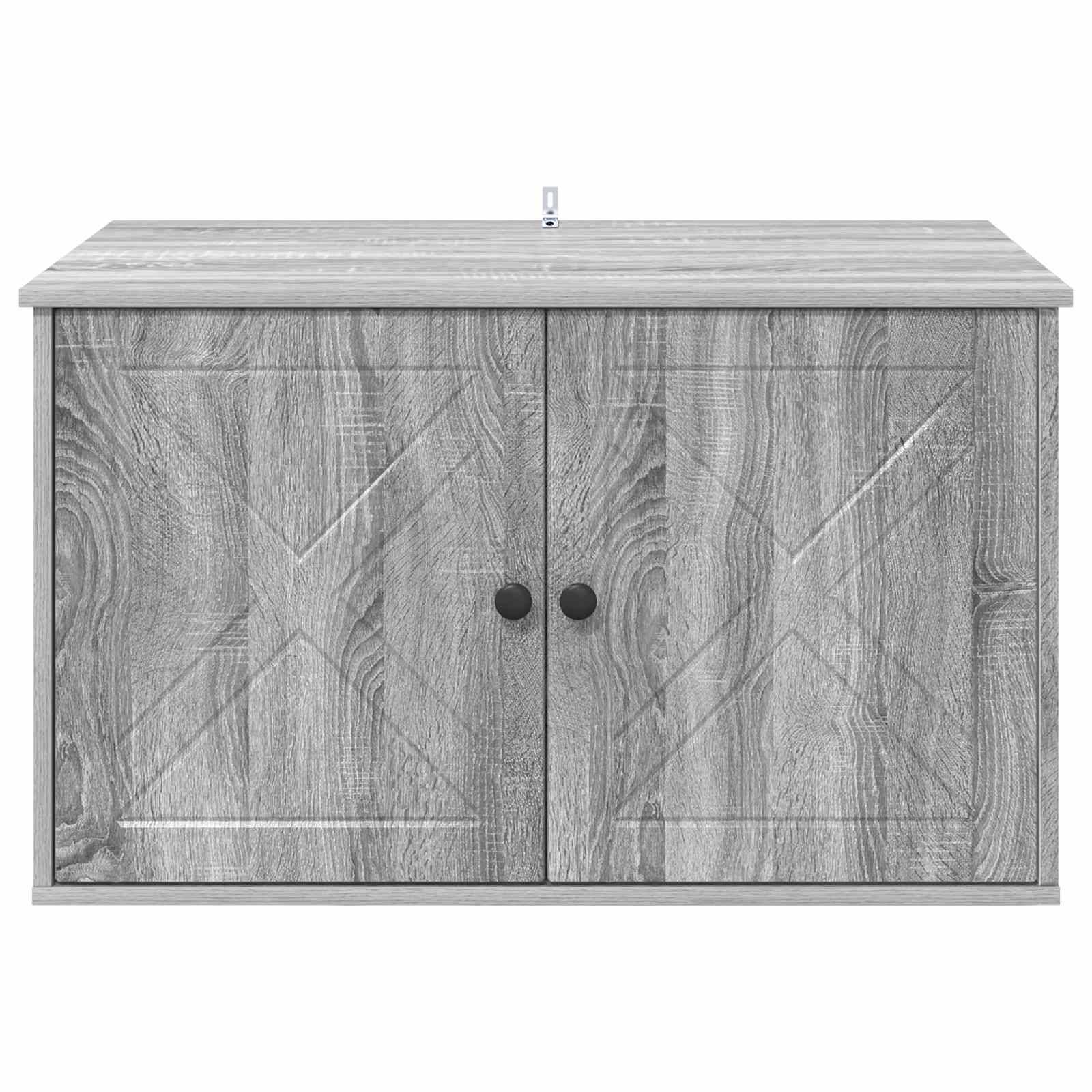 Vidaxl - Maison pour chat Gris Sonoma 85 x 55 x 50 cm Bois d'ingénierie vidaXL 8000731 - Image 8