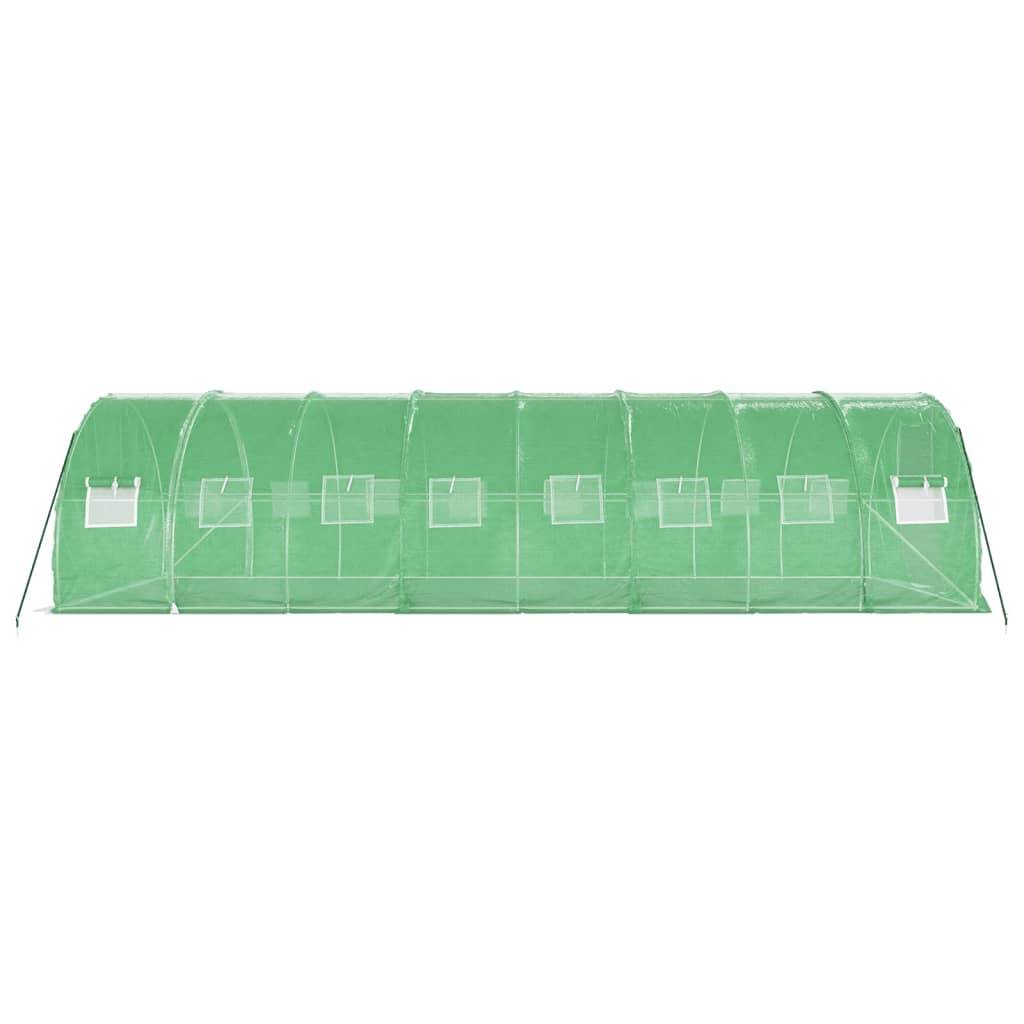 ComfortXL - Serre tunnel de jardin 24m² bâche PE et acier culture potager verte 8x3m – ComfortXL Outdoor Living - Image 5