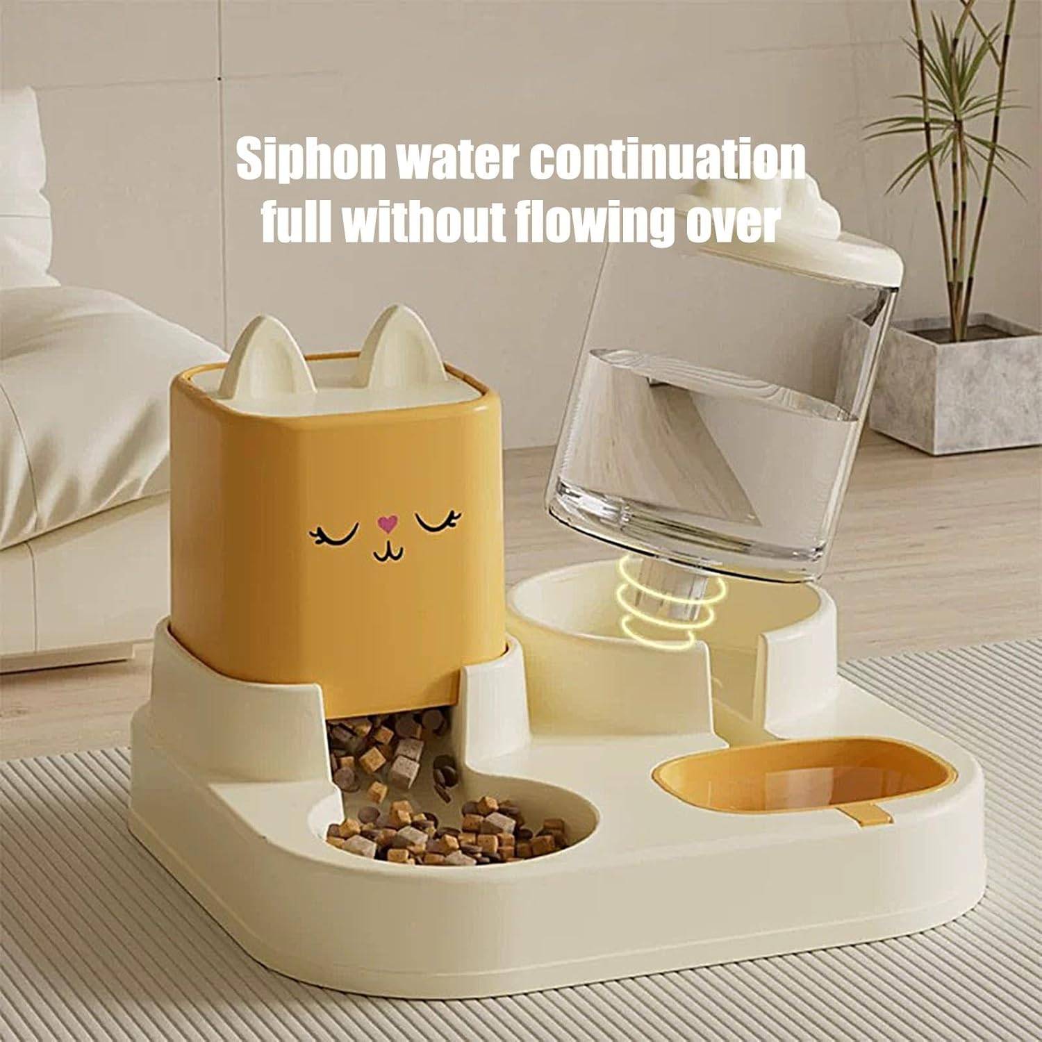Ensemble distributeur d'eau et de nourriture pour chat et chien - Image 3