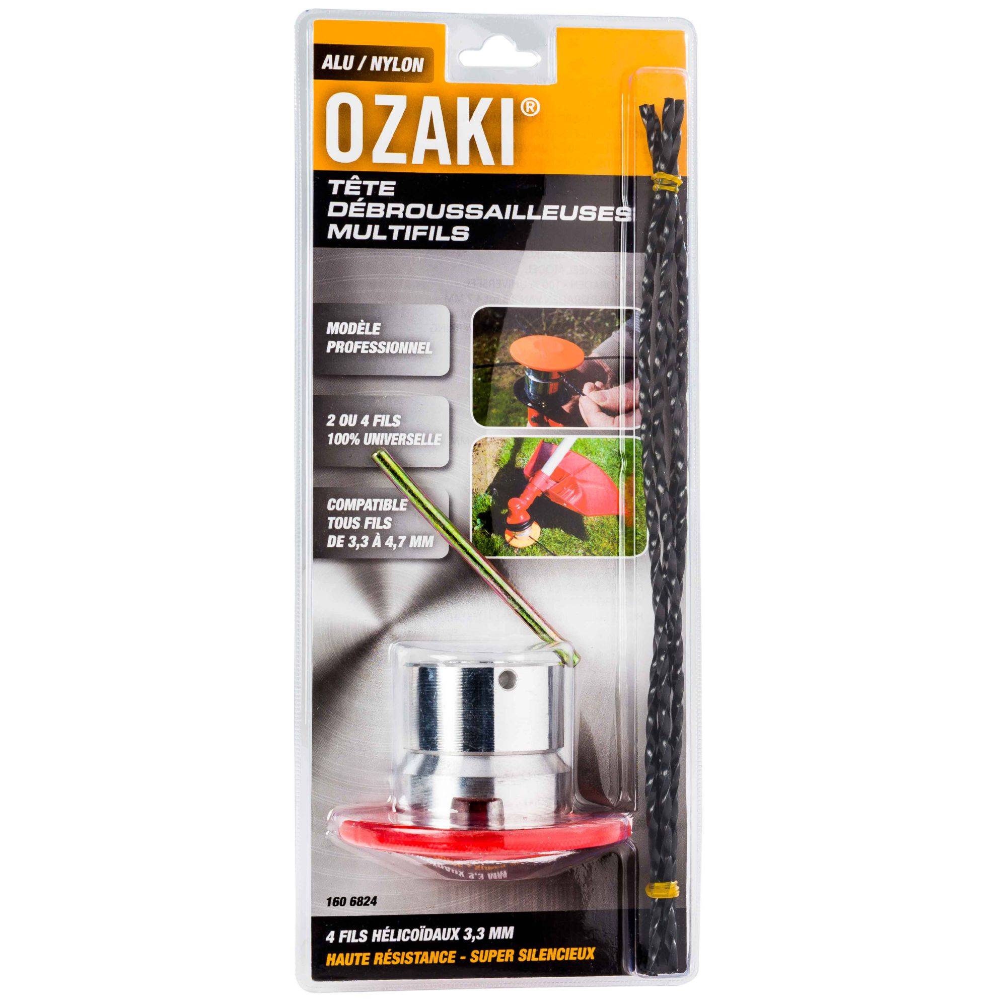 Ozaki - Tête débroussailleuse alu et nylon universelle - Image 1