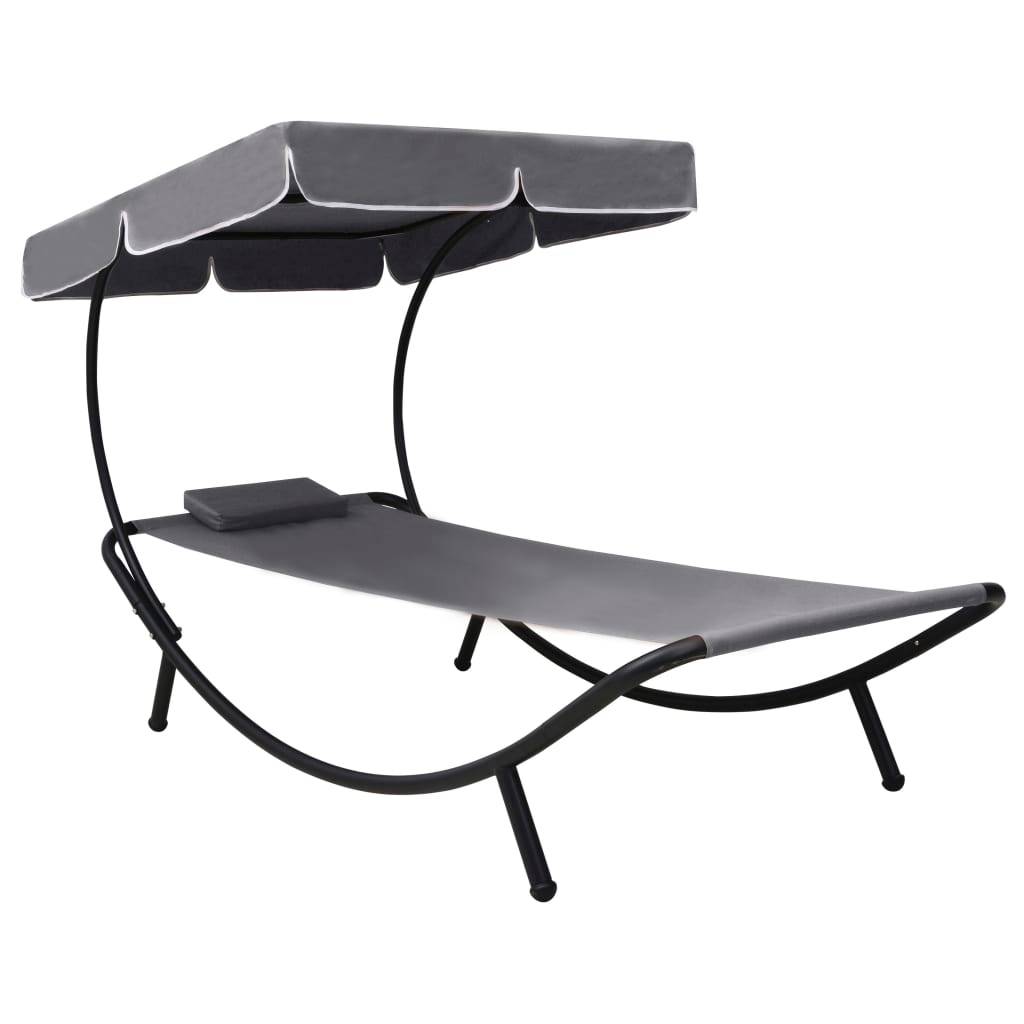 Prolenta Premium - Store banne Visé Gris 200 X 70 cm - P87209G - Image 1