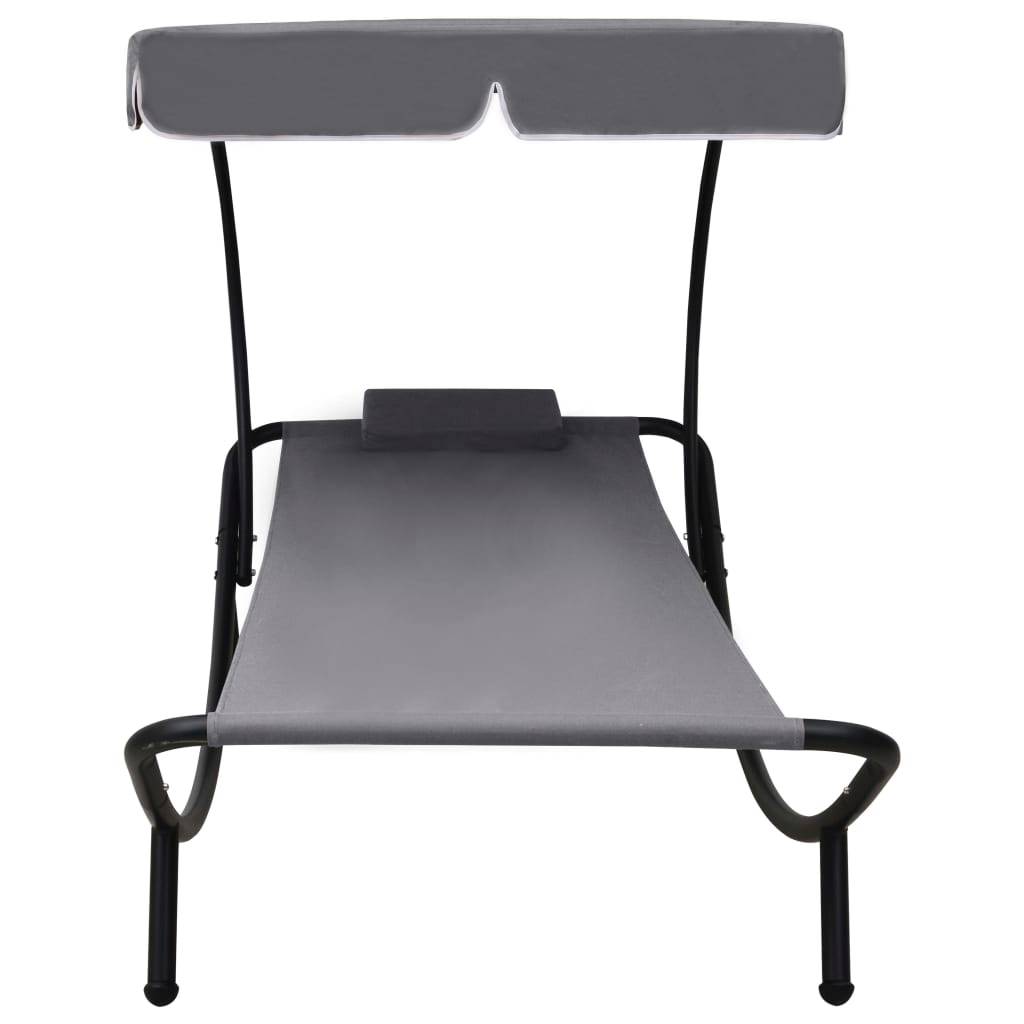Prolenta Premium - Store banne  Visé Gris  200 X 70 cm  - P87209G - Image 2