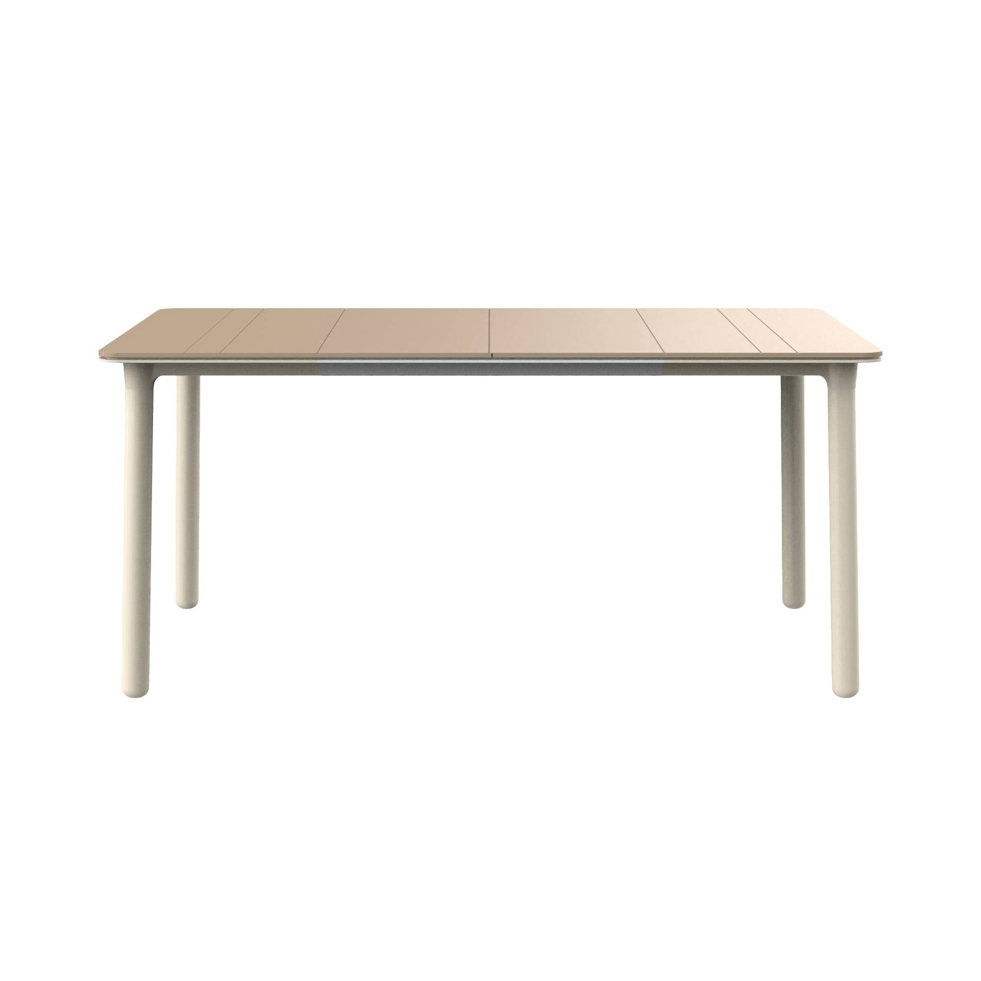 Table rectangulaire extérieur 160x90 sable - ivoire NOA garbar - Image 1