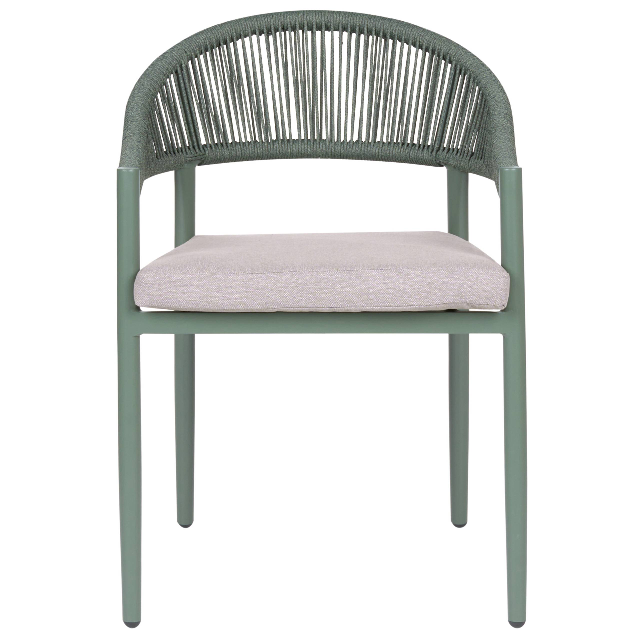 Chaise de jardin Aluminium Vert ORMEA - Beliani - Image 4