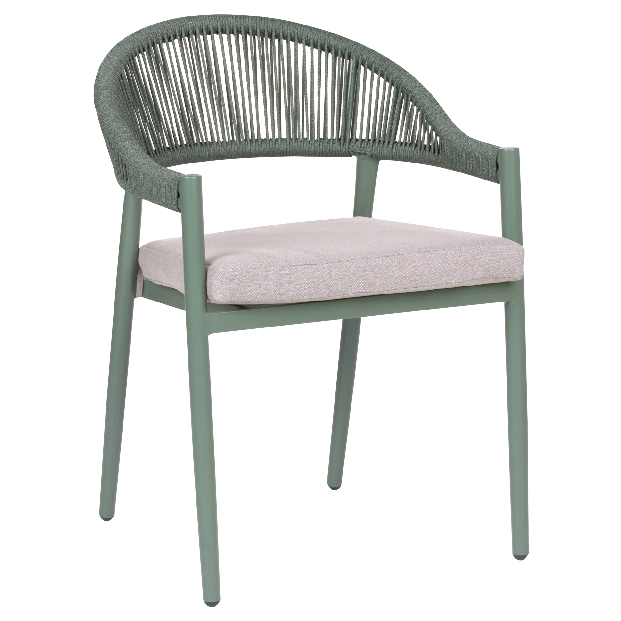 Chaise de jardin Aluminium Vert ORMEA - Beliani - Image 3