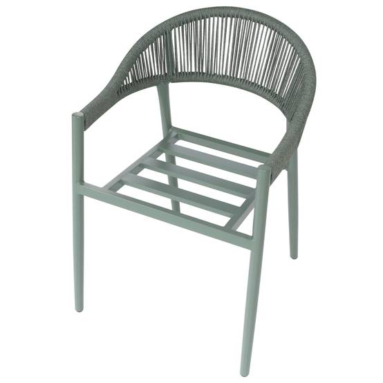 Chaise de jardin Aluminium Vert ORMEA - Beliani - Image 7