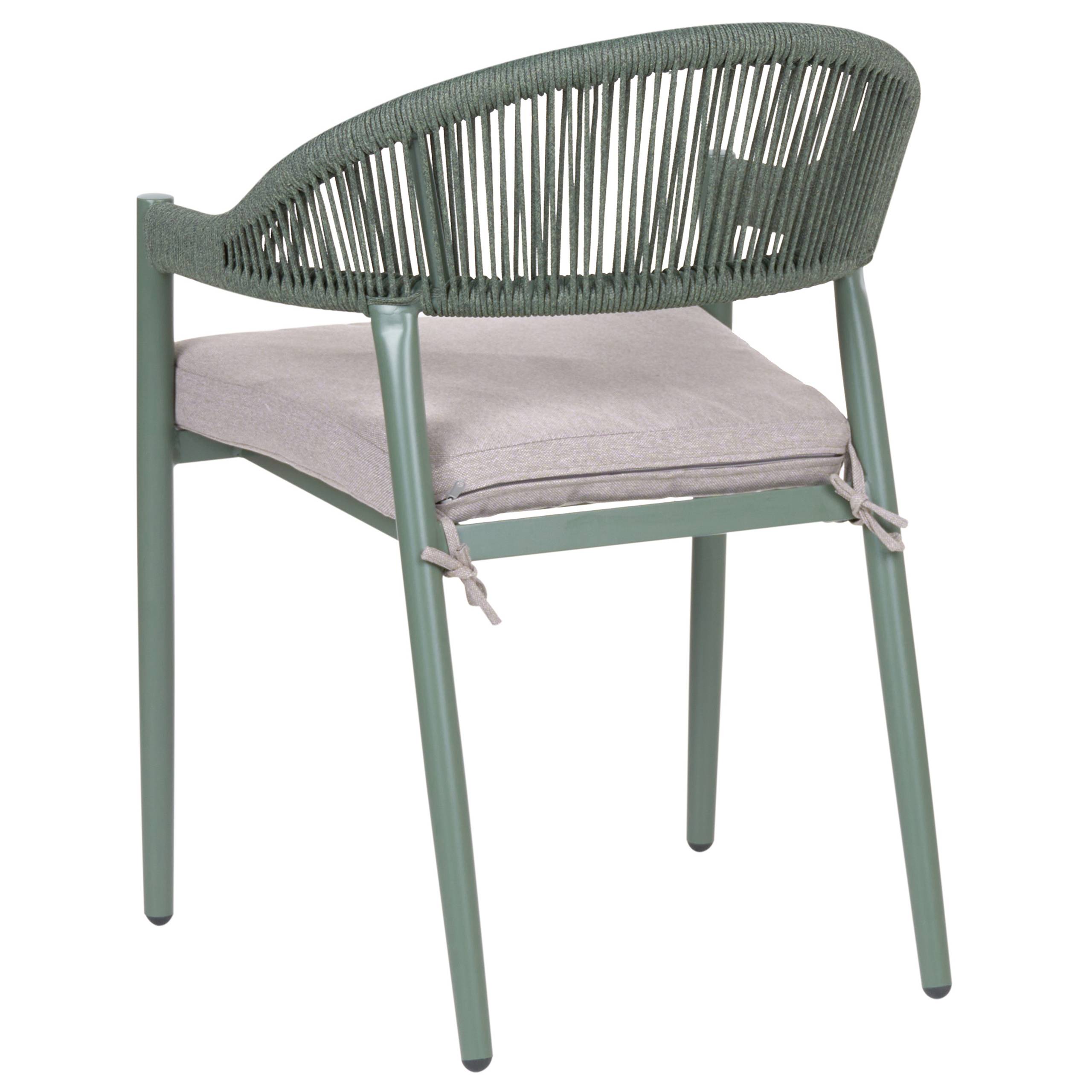 Chaise de jardin Aluminium Vert ORMEA - Beliani - Image 5