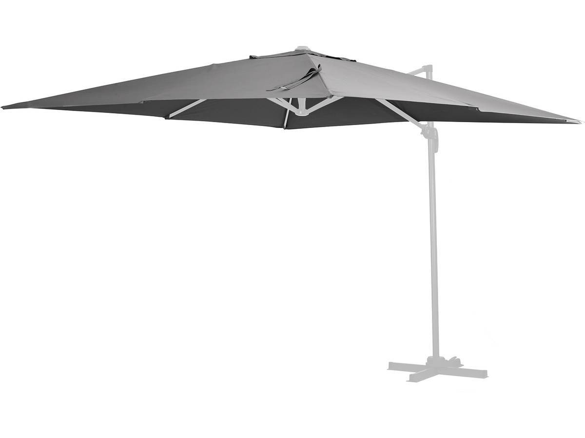 Toile Parasol Déporté "sun 3" - 3 X 3 M - Gris -habitat Et Jardin - Image 1