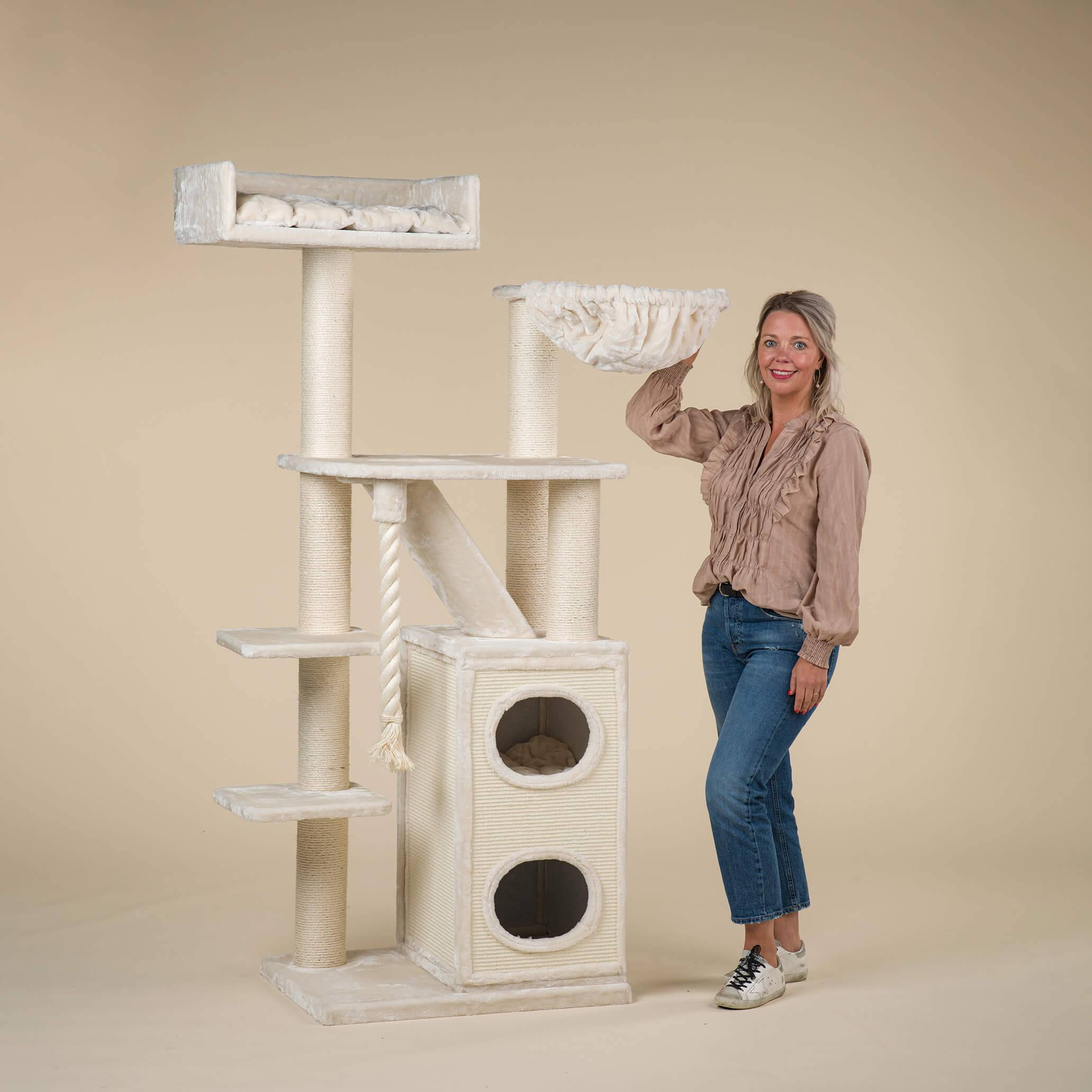Rhr Concepts Bv - Arbre à chat Cat Penthouse (Beige) - RHR Concepts BV - Imagen 2