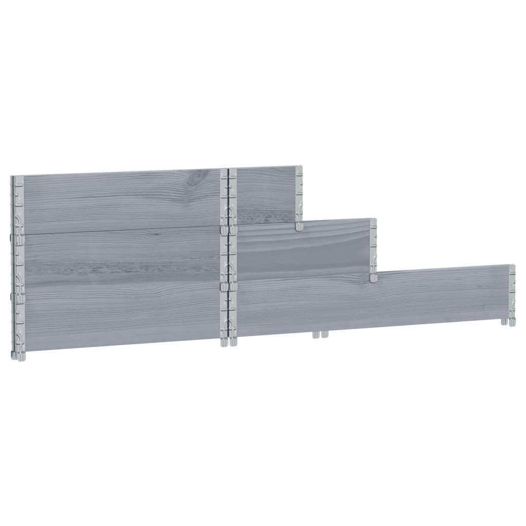 ComfortXL - Jardinière à 3 Niveaux en Bois Gris pour Jardin, Carré Potager Surélevé et Pliable 120x80cm – ComfortXL Outdoor Living - Image 6