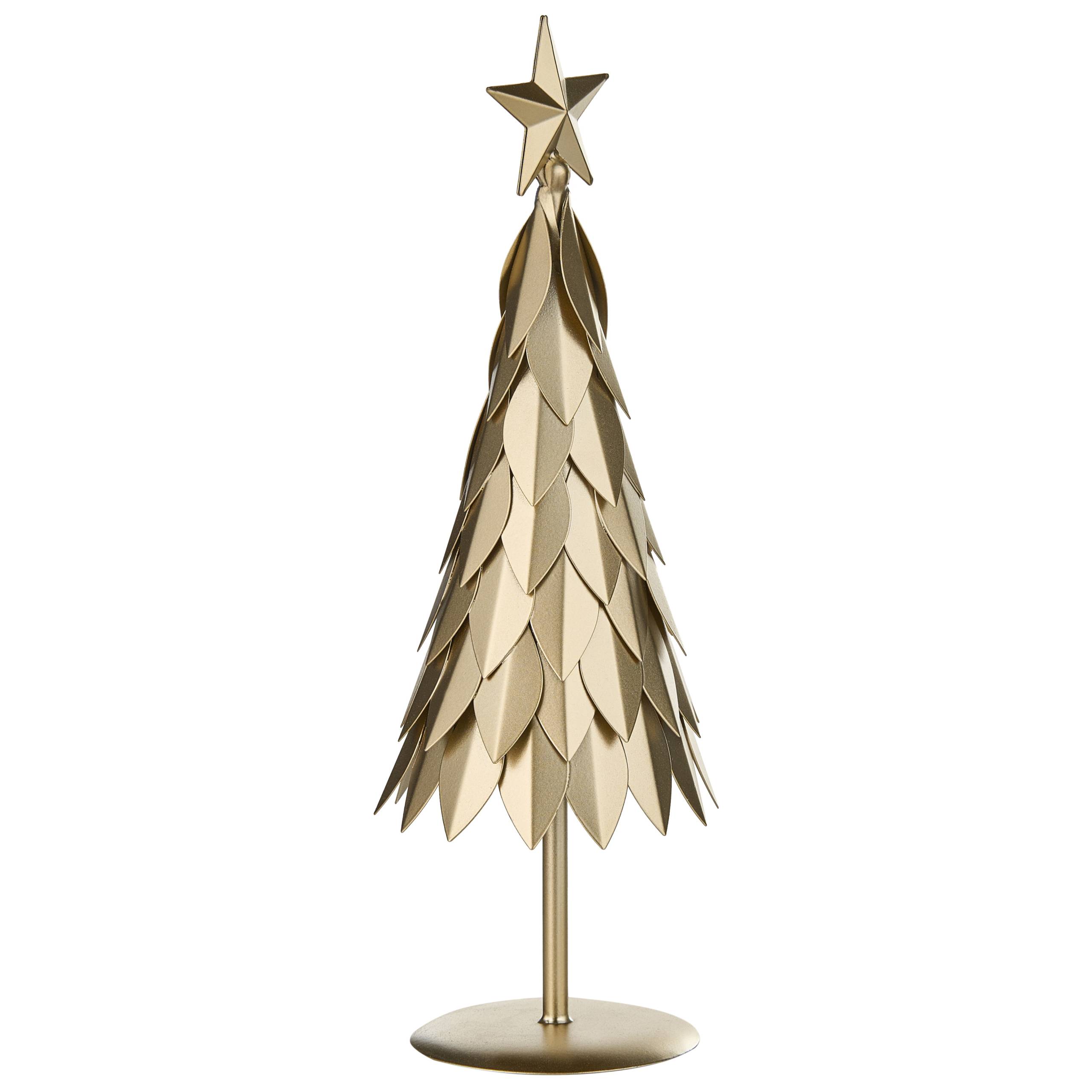 Beliani - Accessoire Décoratif Métal Doré KEMIJOKI - 18x18x48- Beliani - Image 8