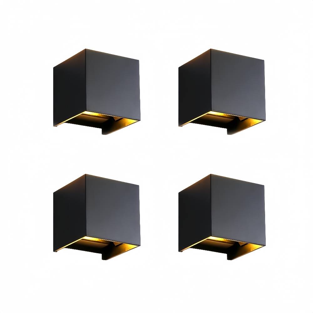 4 Pcs Applique Murale LED Ext/Int -IntiMeg - Image 1