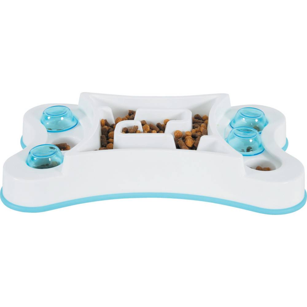 animallparadise - Ecuelle anti-glouton rectangle, 32 x 19.5 x 5.5 cm pour chien. - Imagen 4