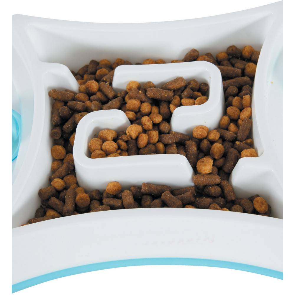 animallparadise - Ecuelle anti-glouton rectangle, 32 x 19.5 x 5.5 cm pour chien. - Imagen 3
