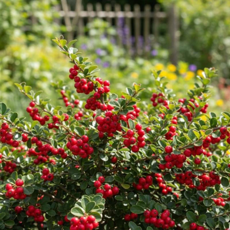 Cotoneaster rampant Royal Carpet, Cotonéaster à fleurs Blanche - feuillage Semi-Persistant - Godet - 5/20 cm-  hauteur à maturité De 0,15 m à 0,50 m - Image 3