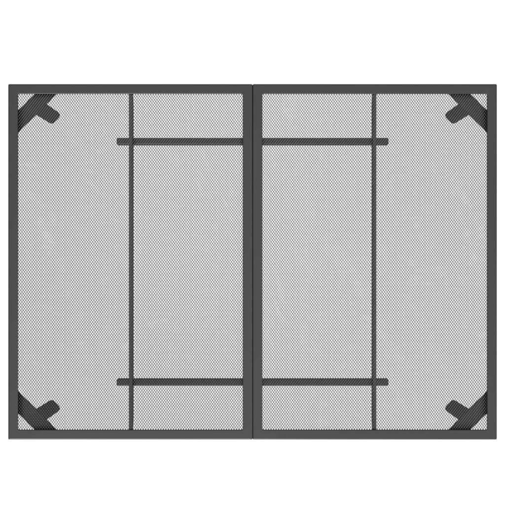 PANGIVO - Table de Jardin Anthracite 110 x 80 x 72 cm Treillis d'Acier - PANGIVO - Image 5