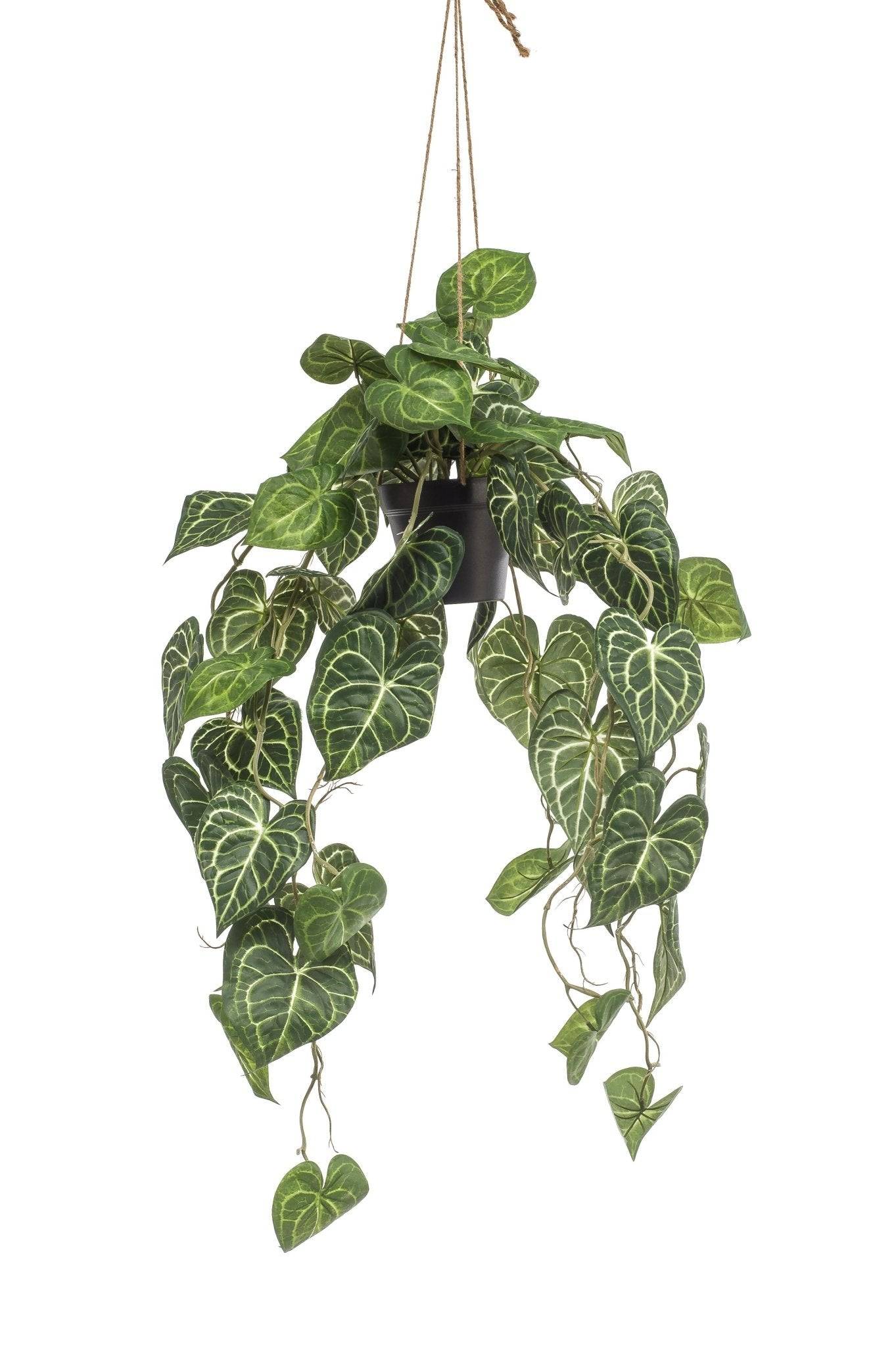 La Green Touch - Anthurium Clarinerdium plante artificielle - h80cm, Ø18cm- La Green Touch - Imagen 4
