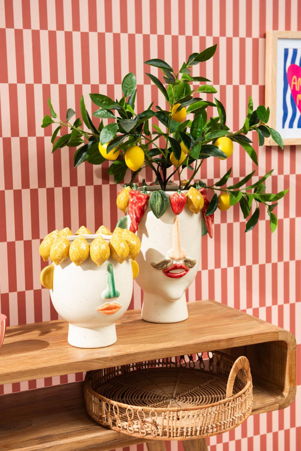 Amadeus - Vase Visage Légumes grand modèle - Image 3