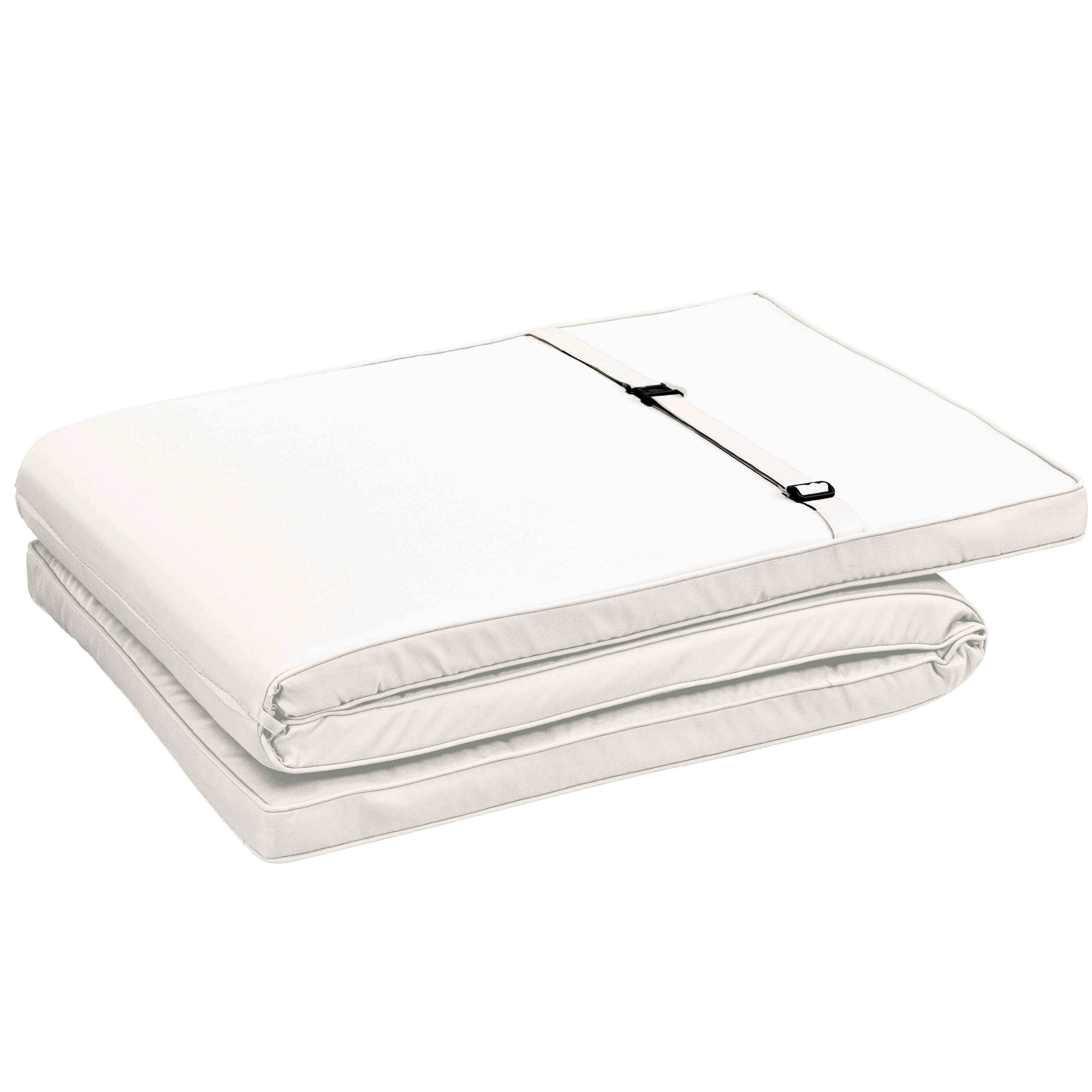 Oviala - Coussin bain de soleil polyester écru 186x53x5 cm Picchu - Oviala - Imagen 3