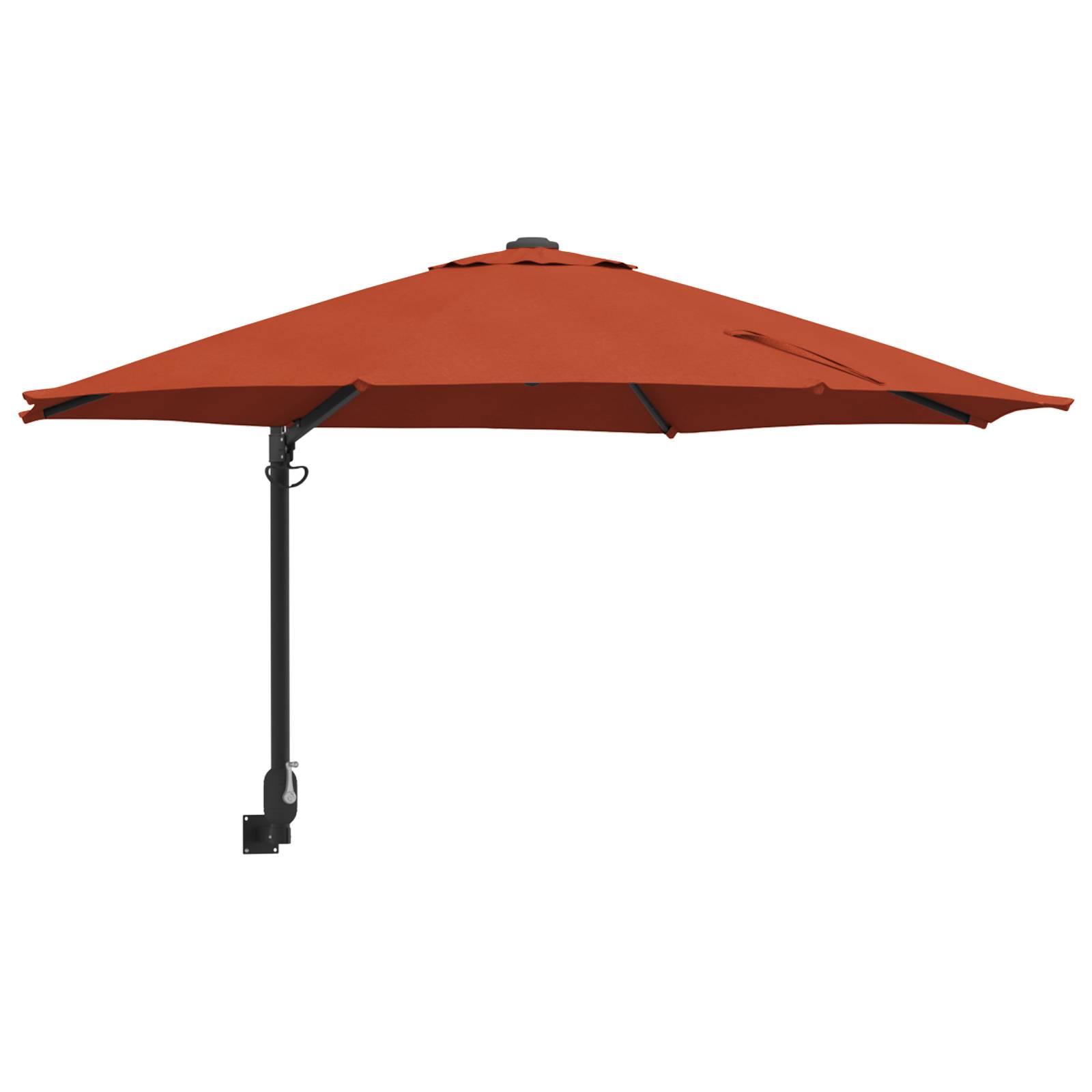 Maison Chic - Parasol de Terrasse - Parasol d'extérieur Terracotta Cadre en aluminium, toile en polyester