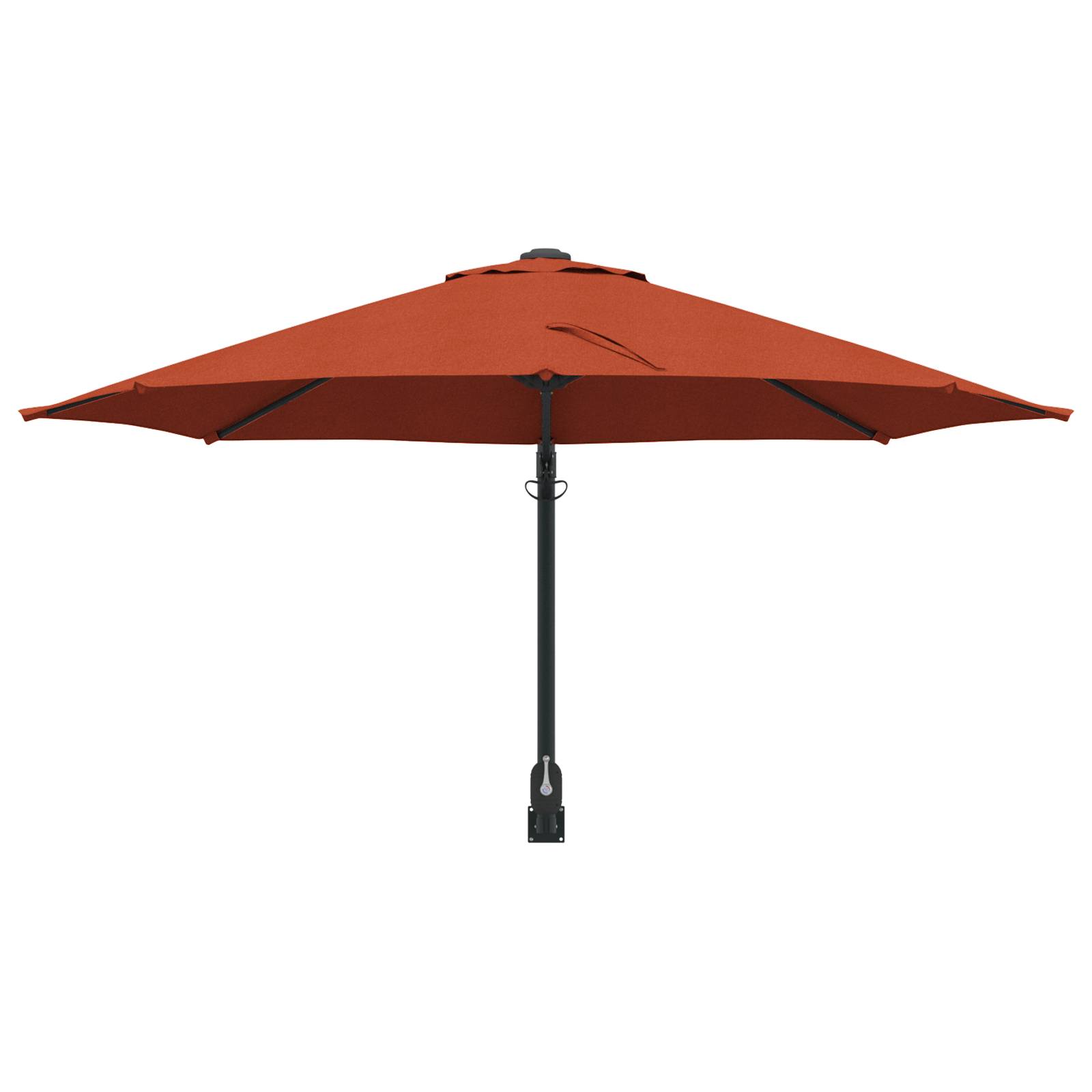 Maison Chic - Parasol de Terrasse - Parasol d'extérieur Terracotta Cadre en aluminium, toile en polyester - Image 4