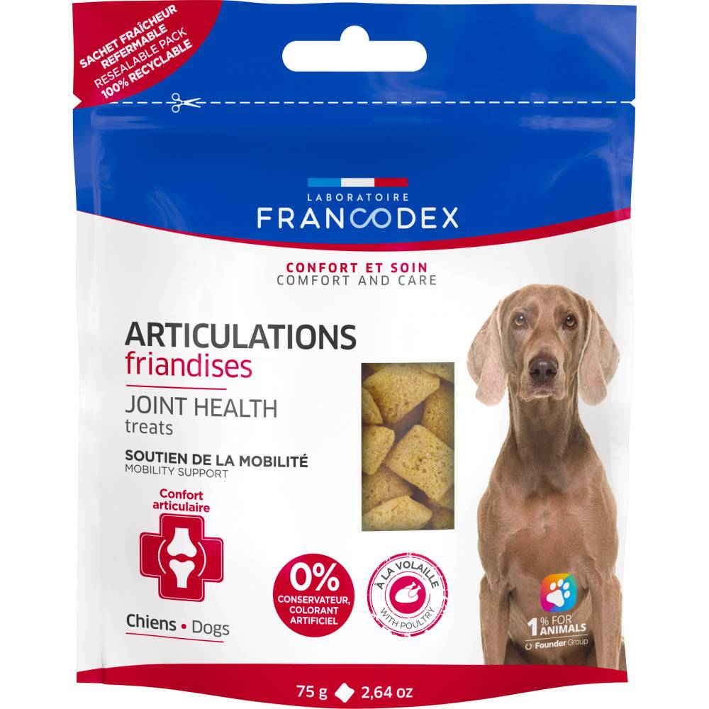 Francodex - Friandises Articulations pour chiens 75 g - Image 2