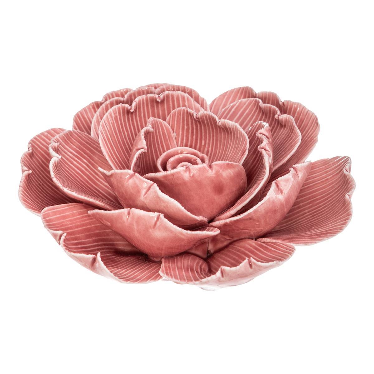Atmosphera - Fleur déco Poésie D.10cm céramique - Atmosphera Créateur d'intérieur - Imagen 2