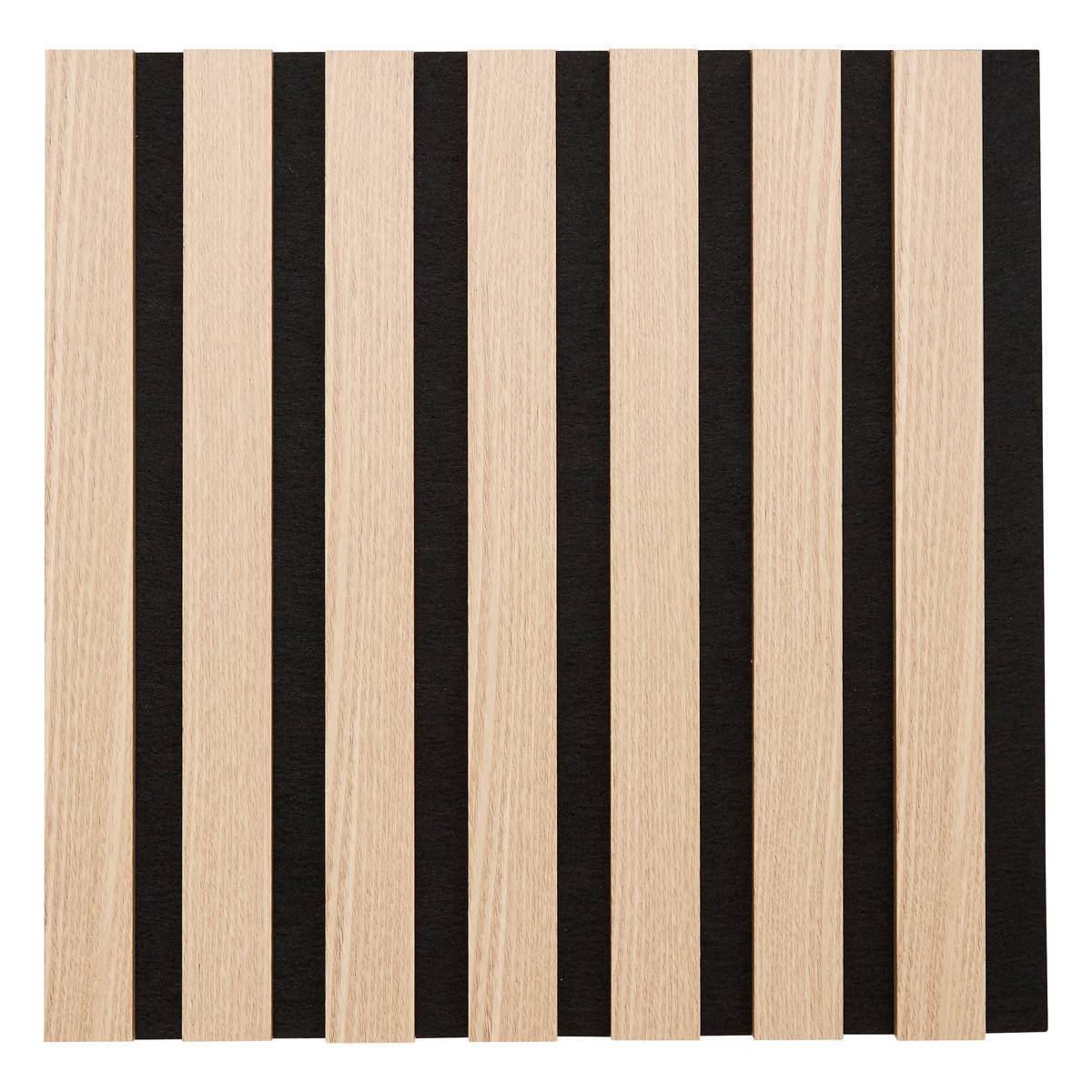 Lot de 3 Panneaux Déco "Colva" 30x30cm Naturel - Image 2