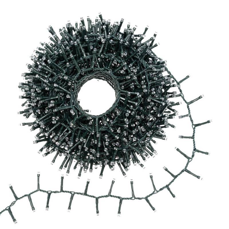 Lotti - Guirlande Boa 20M 1000 LEDS bleues 8 programmes IP44 Lotti - Imagen 5