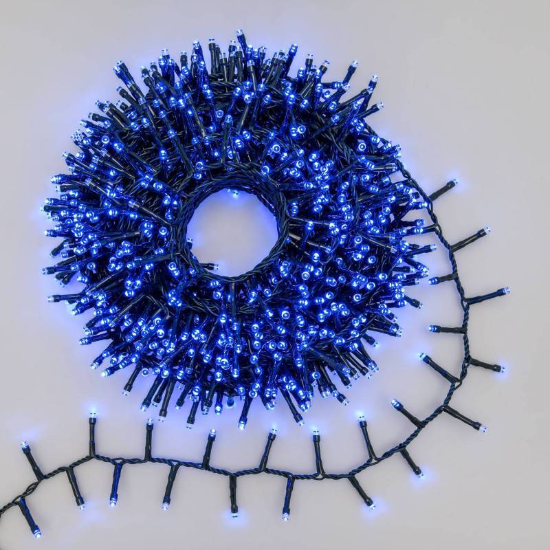 Lotti - Guirlande Boa 20M 1000 LEDS bleues 8 programmes IP44 Lotti - Imagen 1