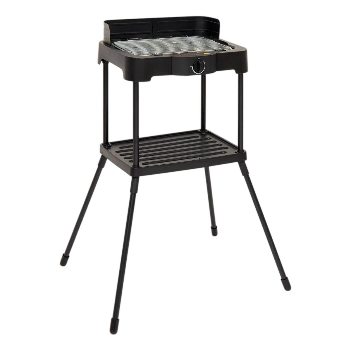 Barbecue Électrique sur Pieds "Grille" 92cm Noir