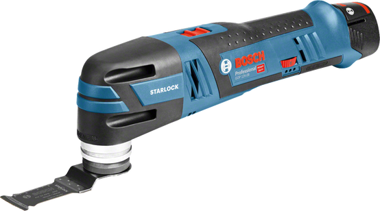 Bosch - Découpeur-ponceur BOSCH GOP 12V 28 - 2 batteries 12V 3.0 Ah, chargeur, coffret + 6 lames de scies et 5 abrasifs - 06018B5006 - Image 3
