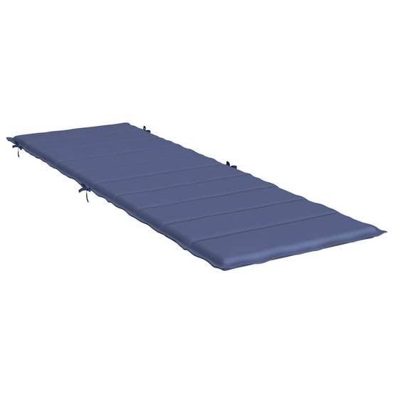 PANGIVO - Coussin de chaise longue tissu oxford bleu marine 186 x 58 x 4 cm - PANGIVO - Image 4