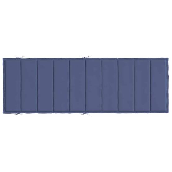 PANGIVO - Coussin de chaise longue tissu oxford bleu marine 186 x 58 x 4 cm - PANGIVO - Image 6
