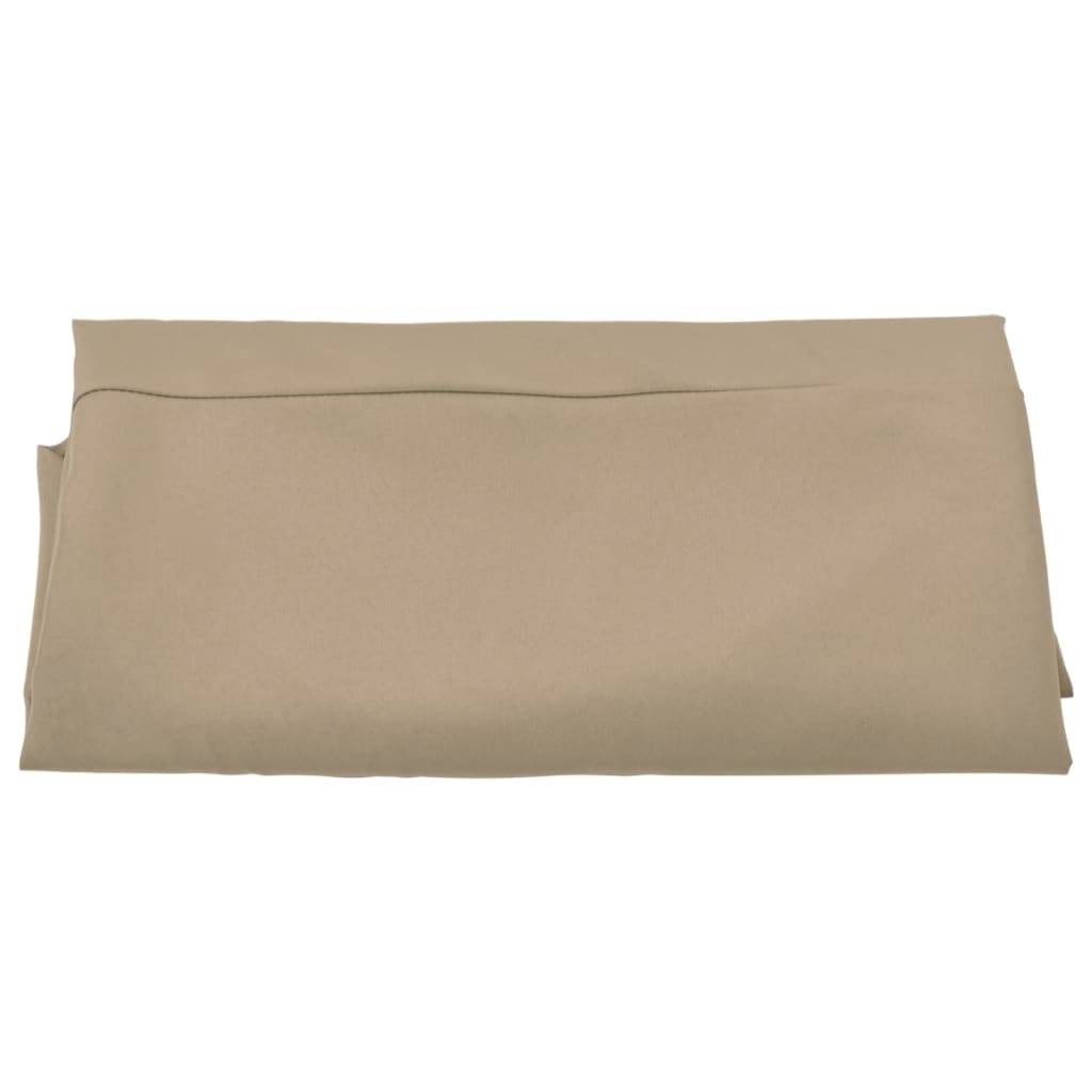 Maison Chic - Voile de parasol - Tissu de remplacement pour parasol déporté Taupe 350 cm - Image 6