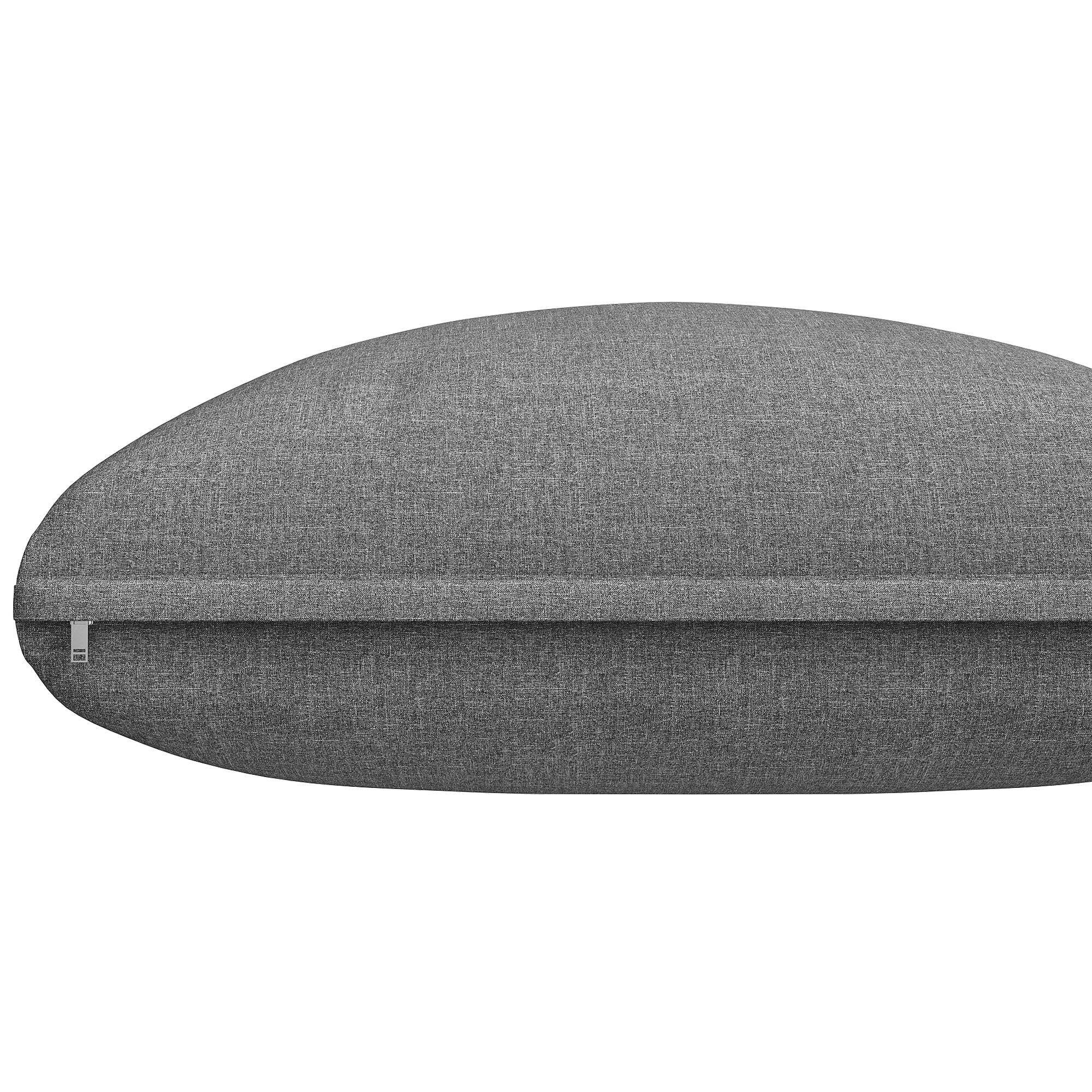 ComfortXL - Salon de jardin modulable métal terrasse 5 places coussins déperlants gris - ComfortXL Outdoor Living - Image 7