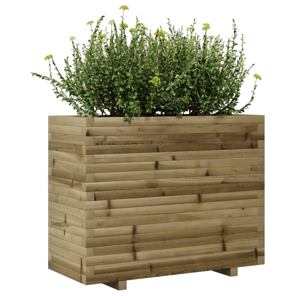 Maison Chic - Jardinière, Bac à fleurs, Pot de fleurs 90x40x72 cm bois de pin imprégné - Imagen 4