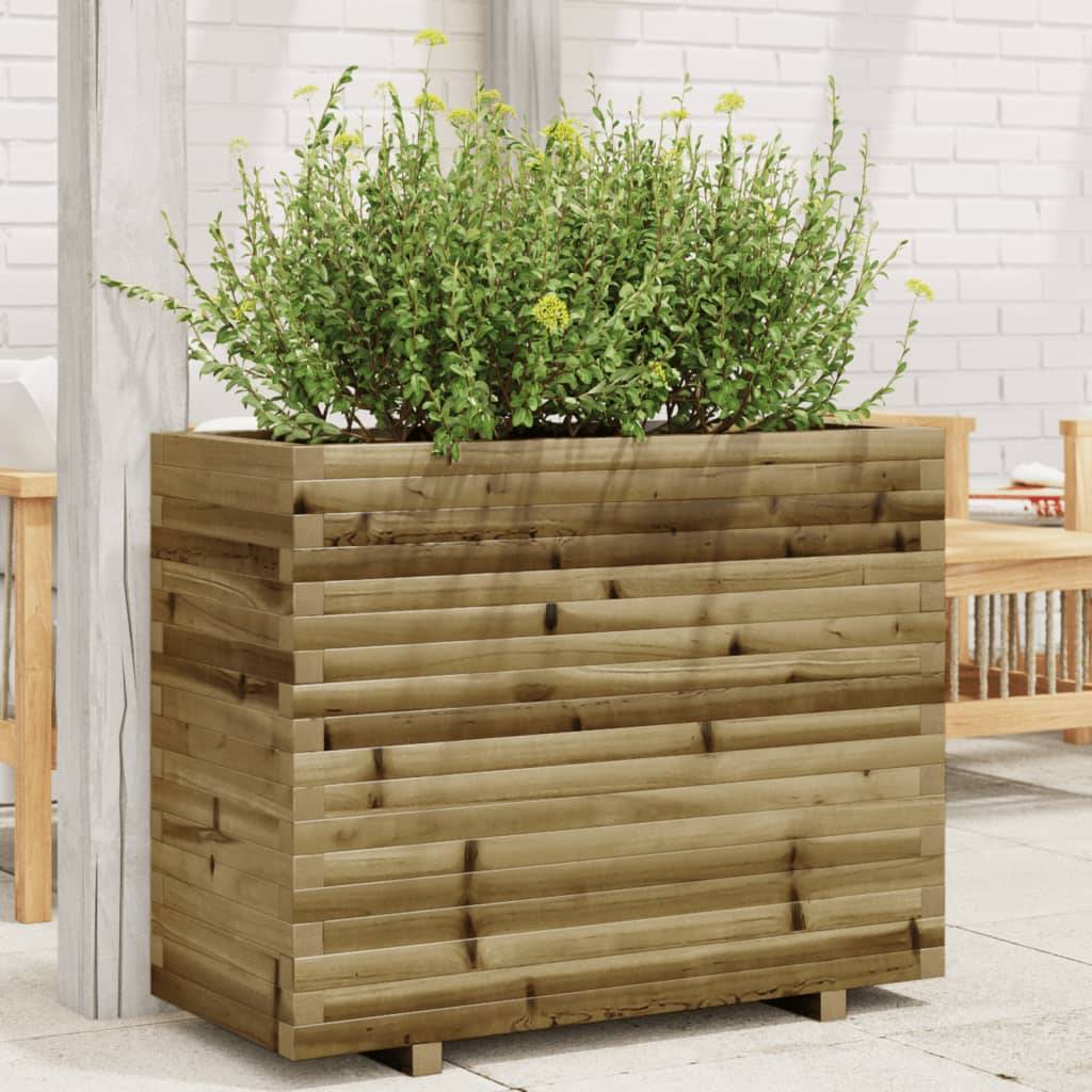 Maison Chic - Jardinière, Bac à fleurs, Pot de fleurs 90x40x72 cm bois de pin imprégné - Imagen 2