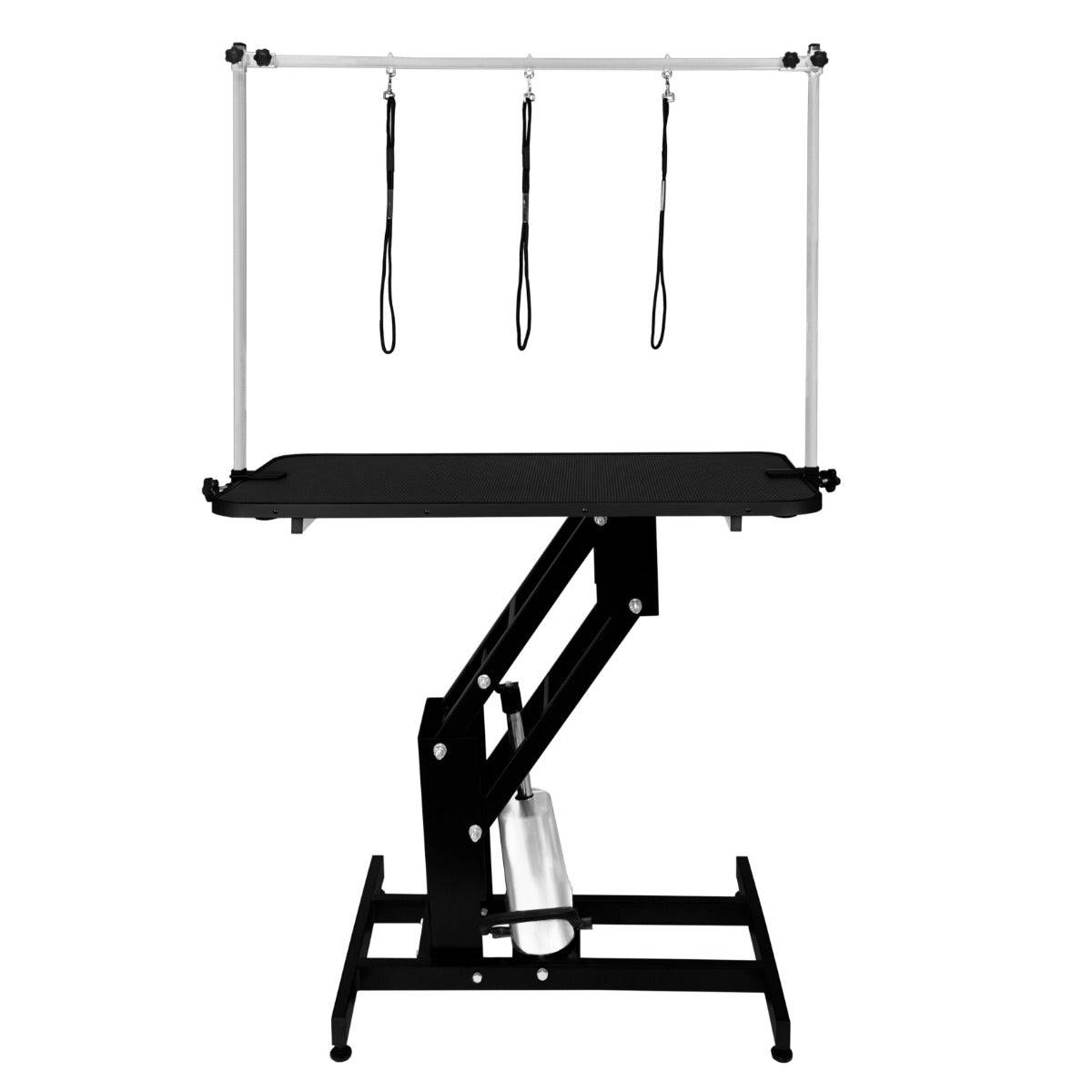 Monstershop - Table Noire de Toilettage Hydraulique avec Plateau Noir - Monstershop - Imagen 1