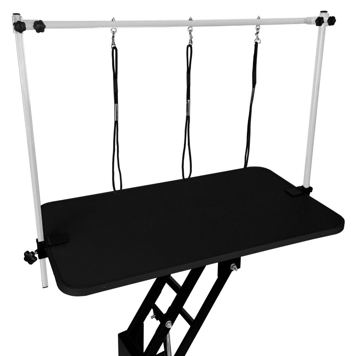 Monstershop - Table Noire de Toilettage Hydraulique avec Plateau Noir - Monstershop - Imagen 4