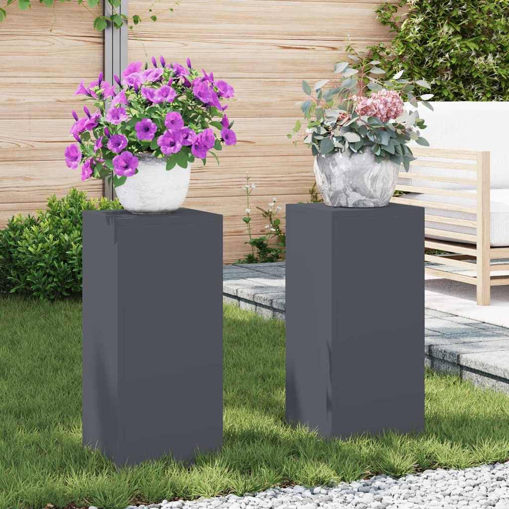 Support plante Prolenta Anthracite 24 X 24 X 55 cm - P95079A - Image 1