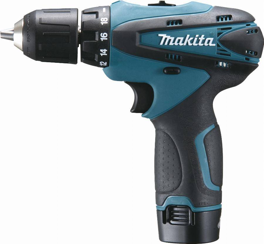 Makita - Perceuse visseuse 10,8 V - MAKITA - avec 2 batteries 1,3Ah- chargeur - MAKPAC- DF330DWJ - Image 2