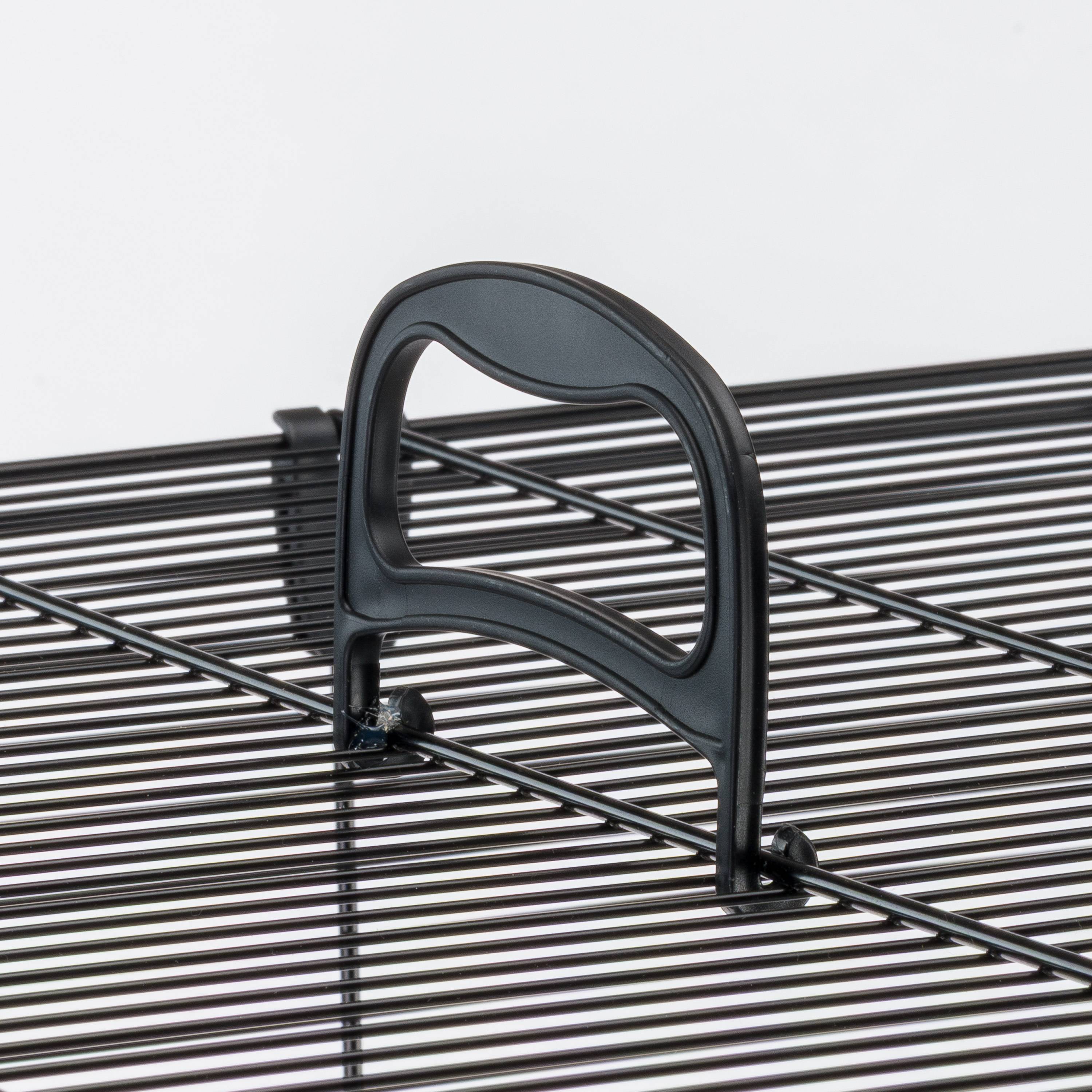 Ferplast - Ferplast Volière Cage à Oiseaux PIANO 7 Grande Cage pour Oiseaux, Canaris, Pinsons, Perruches Ondulées, Inséparables, en Métal, Accessoires inclus - Imagen 7