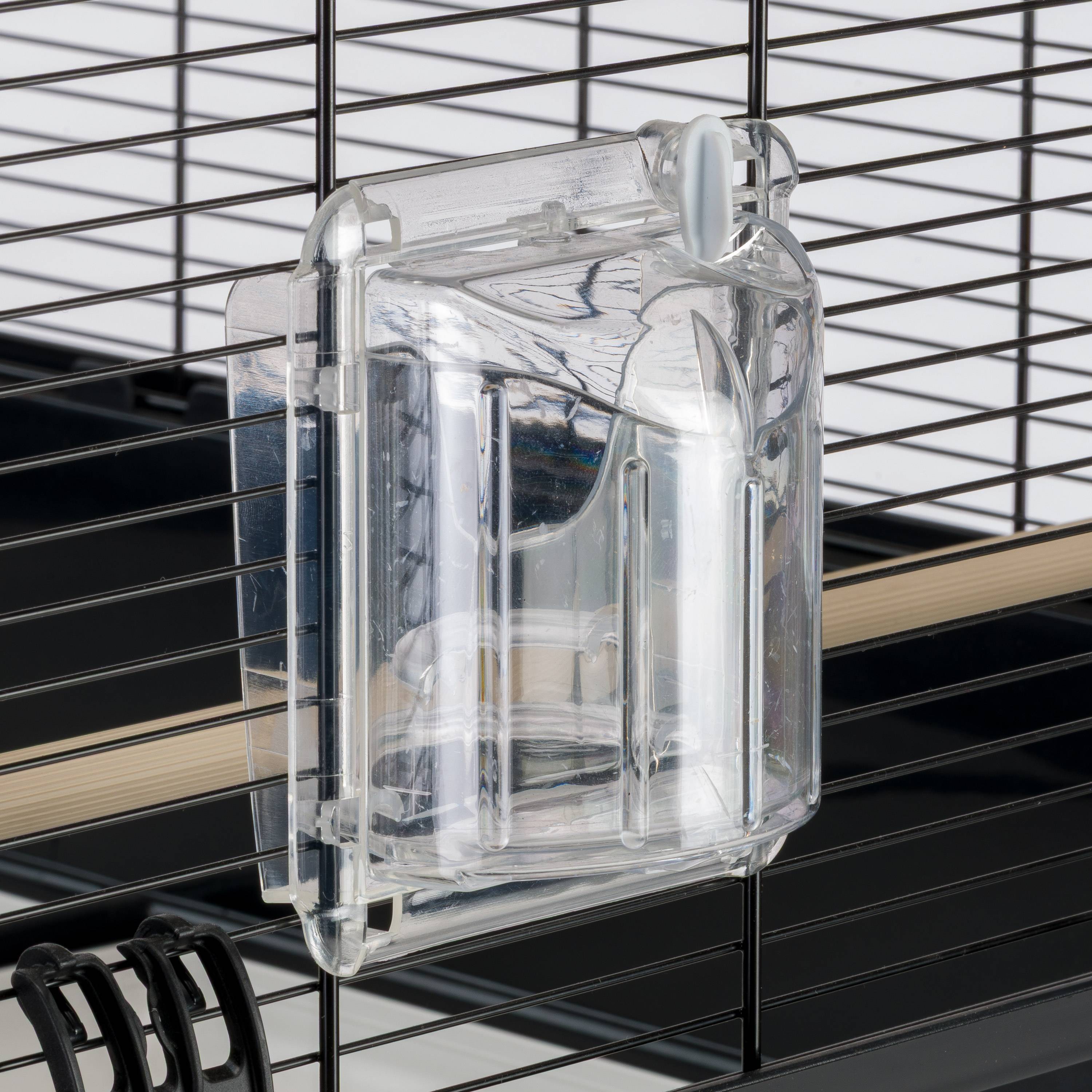 Ferplast - Ferplast Volière Cage à Oiseaux PIANO 7 Grande Cage pour Oiseaux, Canaris, Pinsons, Perruches Ondulées, Inséparables, en Métal, Accessoires inclus - Imagen 6