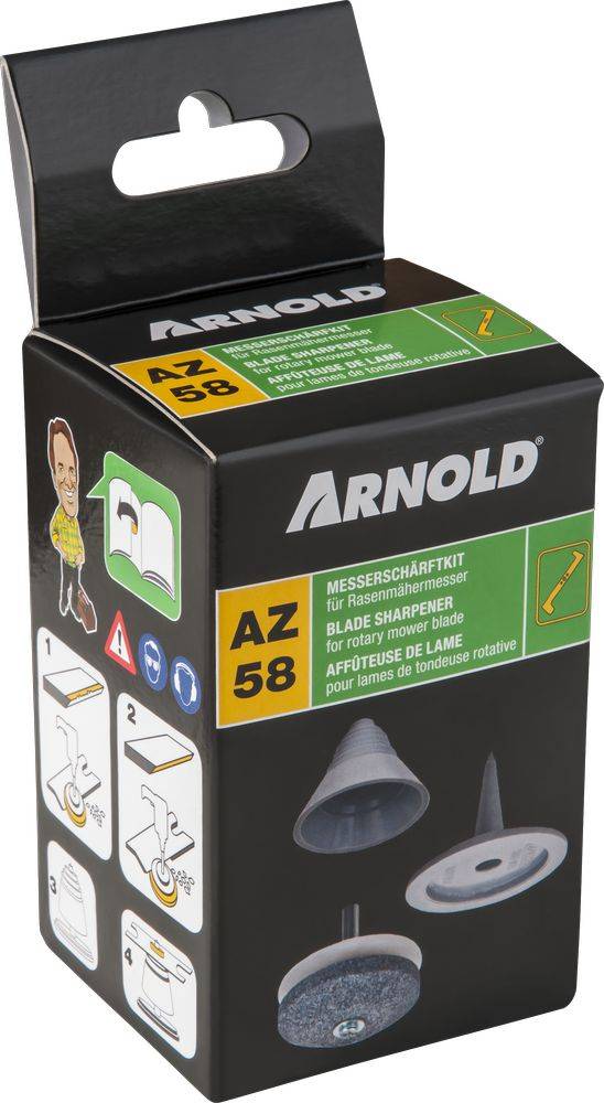 Arnold - Kit d’affûtage et d’équilibrage de lames pour tondeuse à gazon Arnold - Image 4