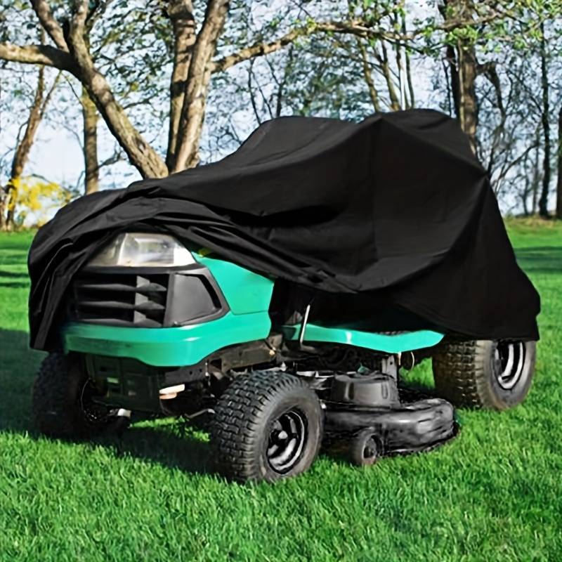 IntiMeg - Housse de protection monobloc pour tondeuse à gazon, housse de protection pour mobilier d'extérieur, imperméable et anti-poussière, 183 x 137 x 117 - Image 1