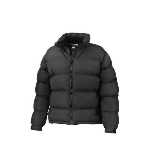 Doudoune manteau d'hiver imperméable léger et chaud FEMME Result Noir M